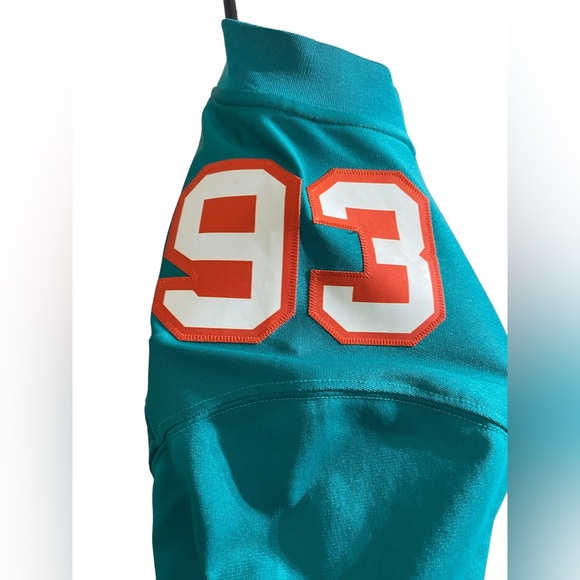 Miami Dolphins XL Stitched Jersey #93 SUH Nike NFL On Field - Picture 11 of 15